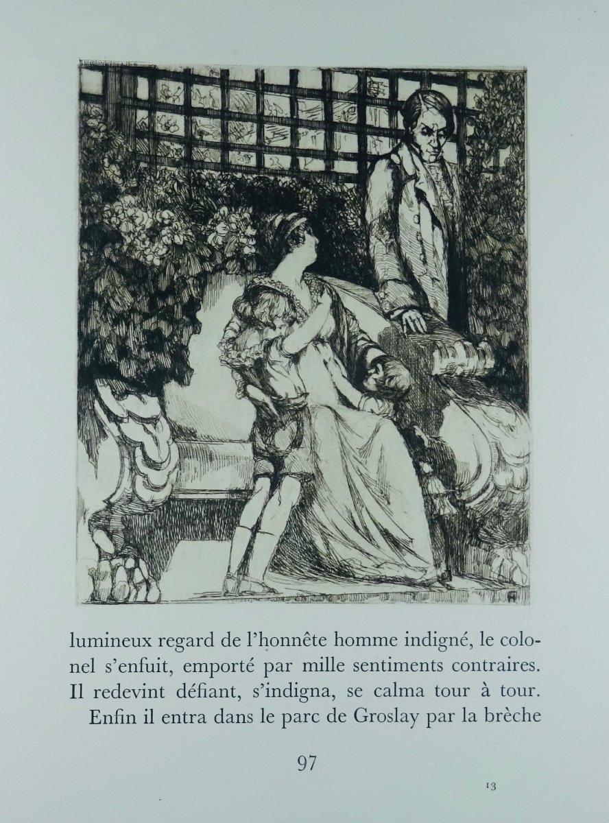 Balzac - Colonel Chabert. Georges Briffaut, 1929, Illustrated By Hertenberger.-photo-6