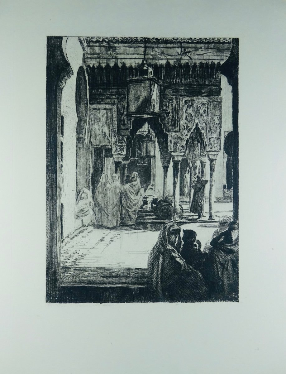 Chevrillon - A Twilight Of Islam. Is At The Artist's, 1930, Illustrated By Lobel-riche.-photo-2