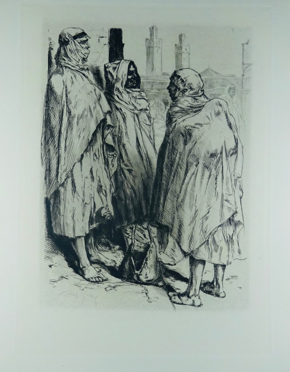 Chevrillon - A Twilight Of Islam. Is At The Artist's, 1930, Illustrated By Lobel-riche.-photo-3