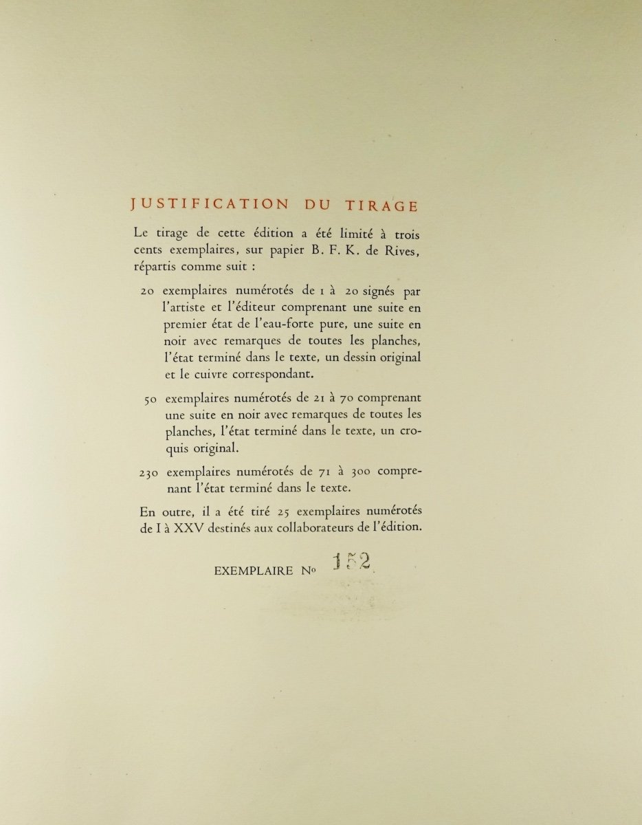 LOUŸS (Pierre) - Sanguines. Paris, Dominique Wapler, 1945, illustré par LOBEL-RICHE.-photo-2
