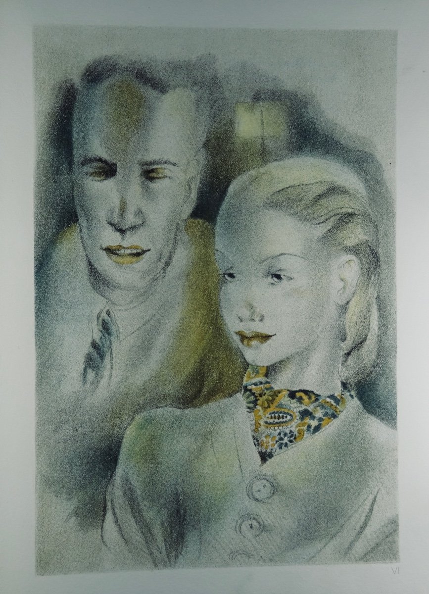 MONTHERLANT (Henry de) - Les jeunes filles. Govone, 1938, illustré par Mariette LYDIS.-photo-4
