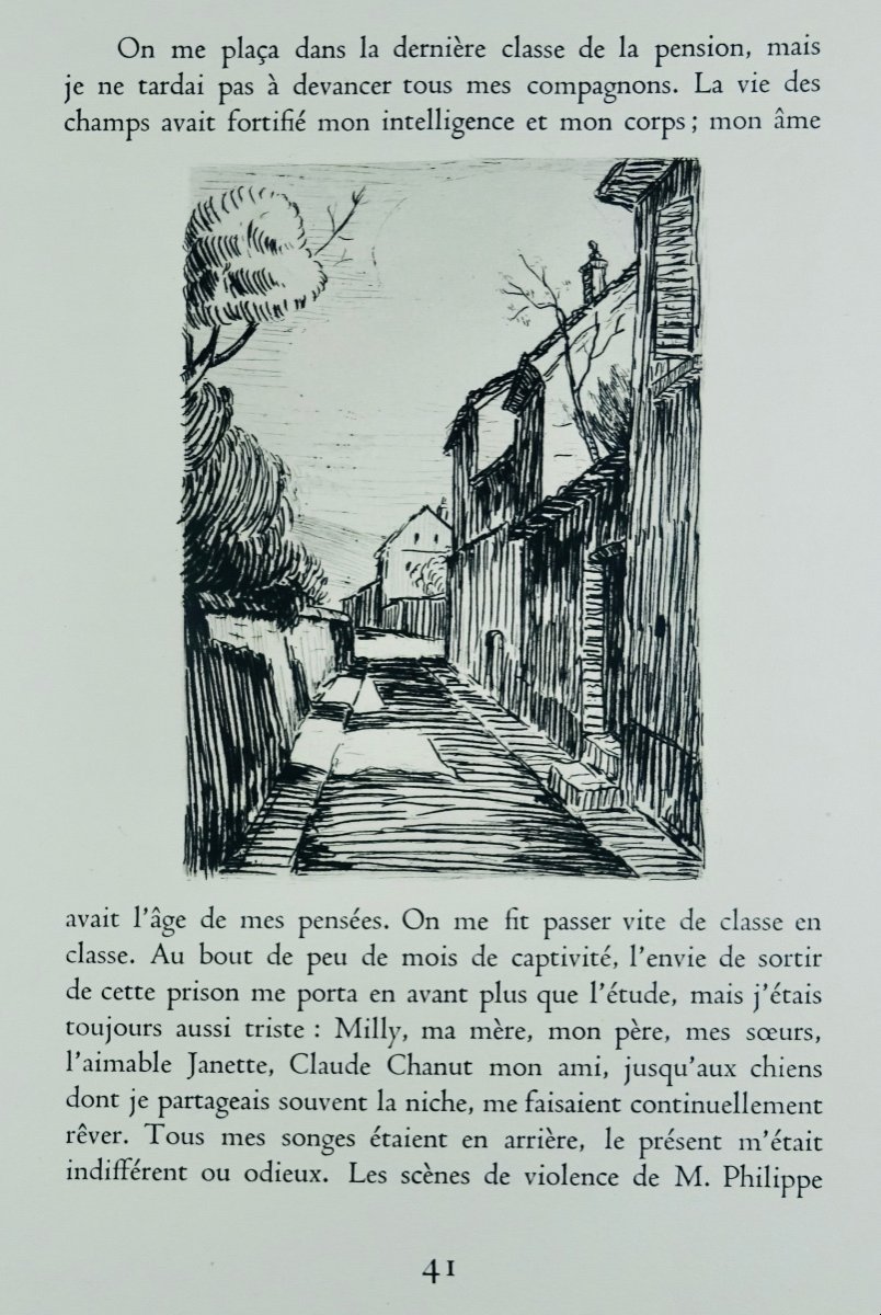 LAMARTINE - Mémoires (1790-1815). Bibliophiles Comtois, 1933, illustré par MADRASSI.-photo-2