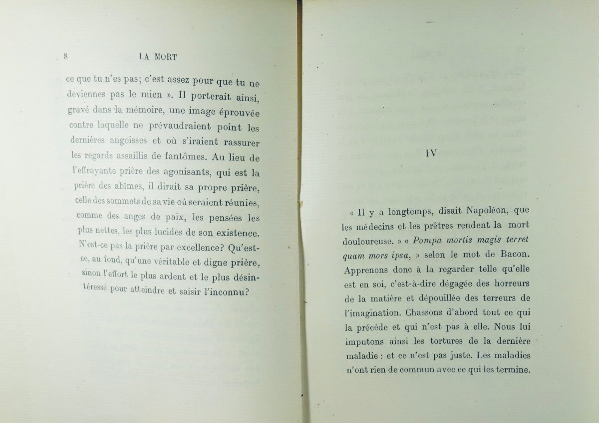 MAETERLINCK (Maurice) - La mort. Paris, Bibliothèque-Charpentier, 1913. Édition originale.-photo-1