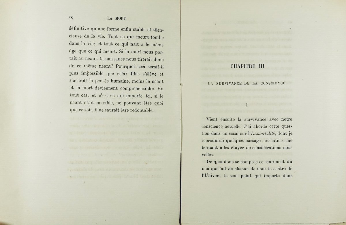 MAETERLINCK (Maurice) - La mort. Paris, Bibliothèque-Charpentier, 1913. Édition originale.-photo-3