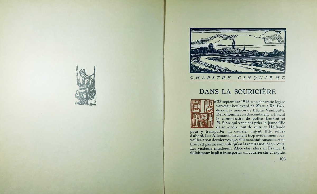 Redier (antoine) - The Women's War. La Revue Française, 1926, Illustrated By Naudin.-photo-4