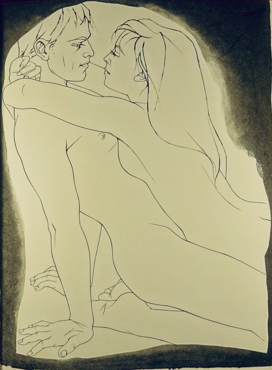 OVIDE - L'art d'aimer.  Club du livre, 1962, illustré par Pierre-Yves TRÉMOIS.-photo-1