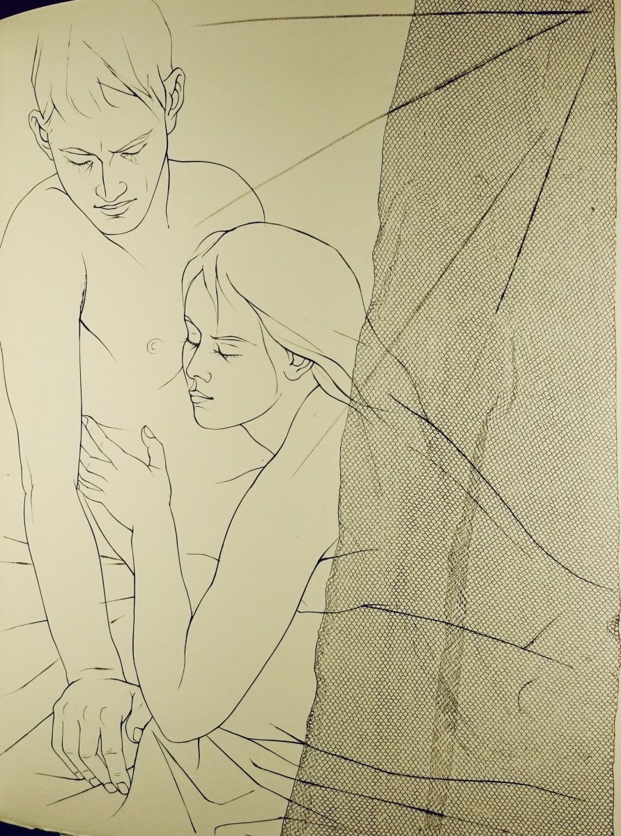 OVIDE - L'art d'aimer.  Club du livre, 1962, illustré par Pierre-Yves TRÉMOIS.-photo-8