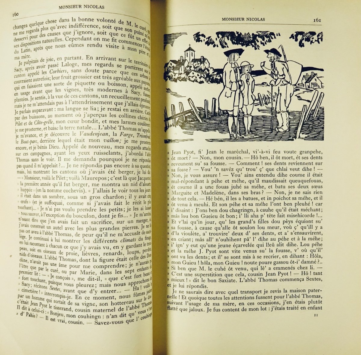 Restif De La Bretonne - Mr. Nicolas. Jonquières, 1924, Illustrated By Sylvain Sauvage.-photo-1