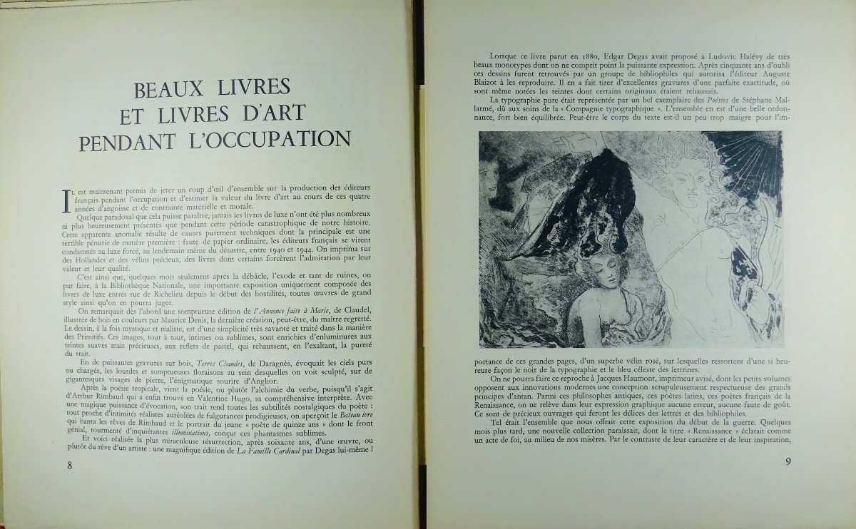 SOUS LA DIRECTION DE PAUL MASSONET - Le livre et ses amis. 1945-1947.-photo-3