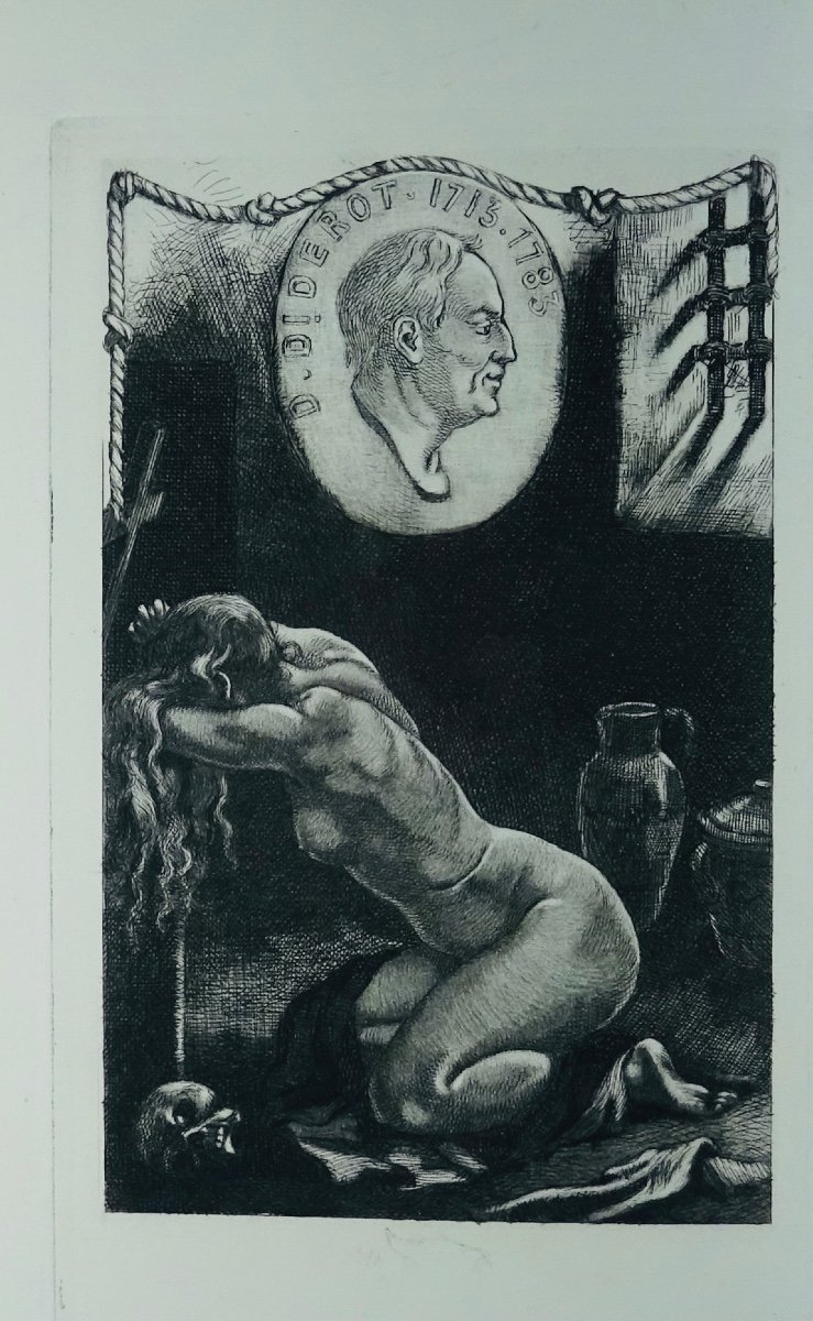  DIDEROT (Denis) - La religieuse. Paris, J. Chevrel, 1916, illustré par VAN MAELE.-photo-2