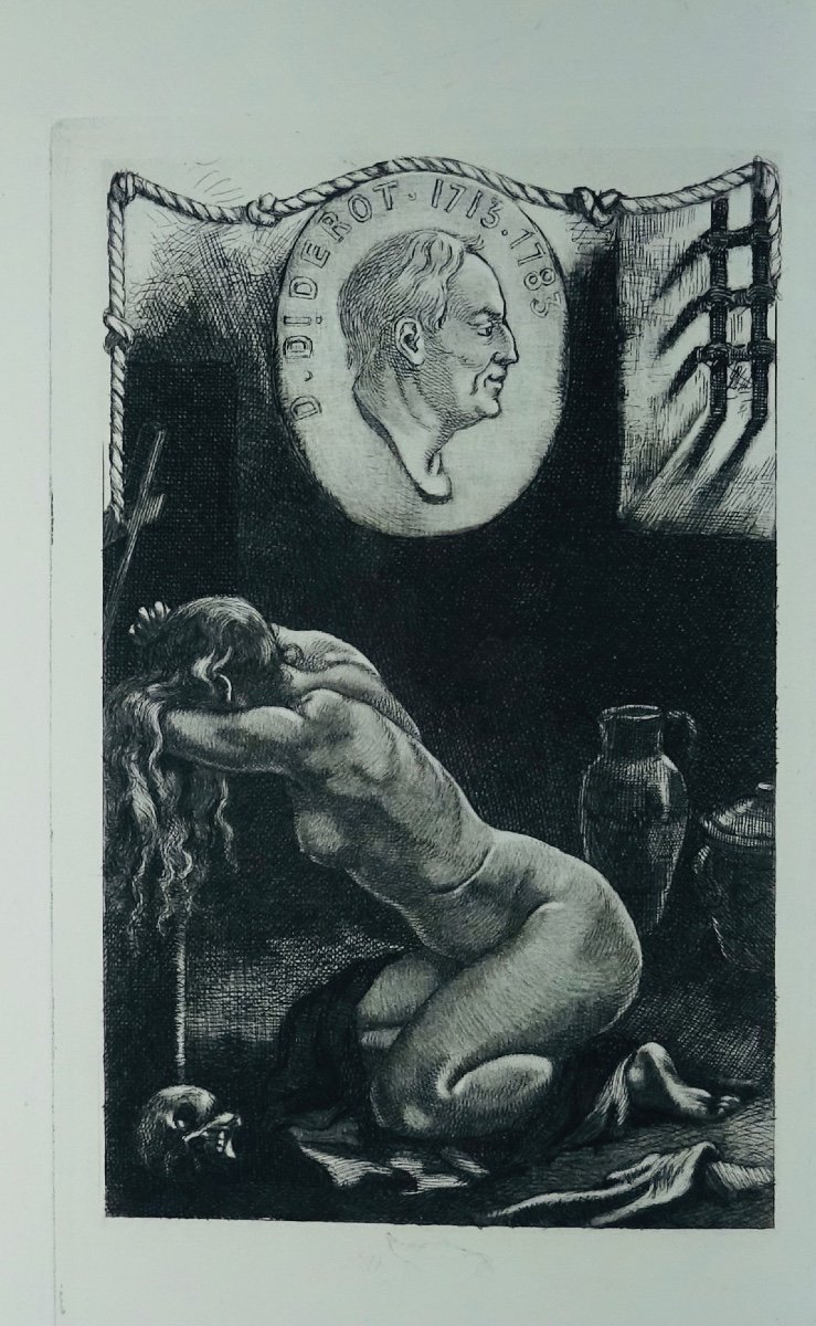 Diderot (denis) - The Nun. Paris, J. Chevrel, 1916, Illustrated By Van Maele.-photo-2