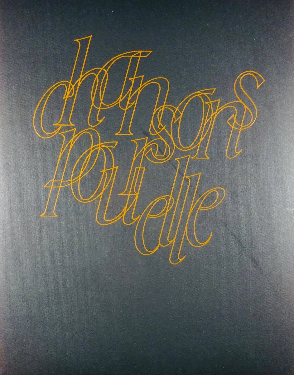 Verlaine (paul) - Songs For Her. Book Club, 1987, Illustrated By Michel Mathonnat.-photo-4
