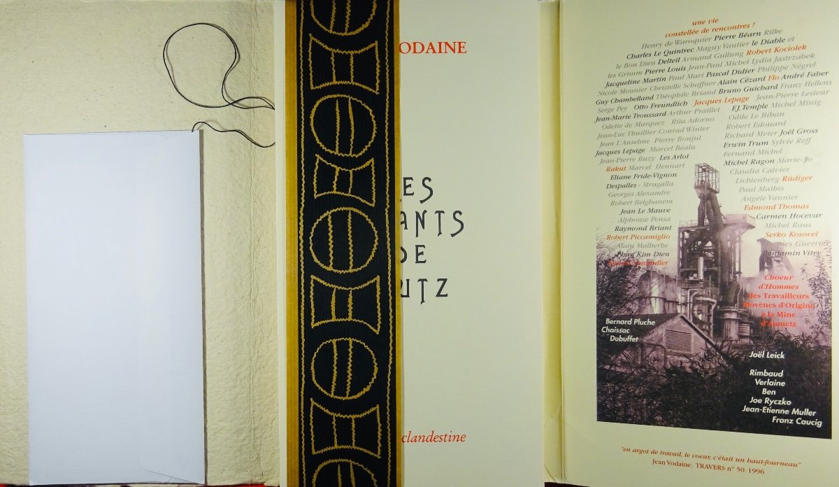 Vodaine (jean) - The Songs Of Yutz. Fougerolles, Revue Travers, 2008.-photo-4