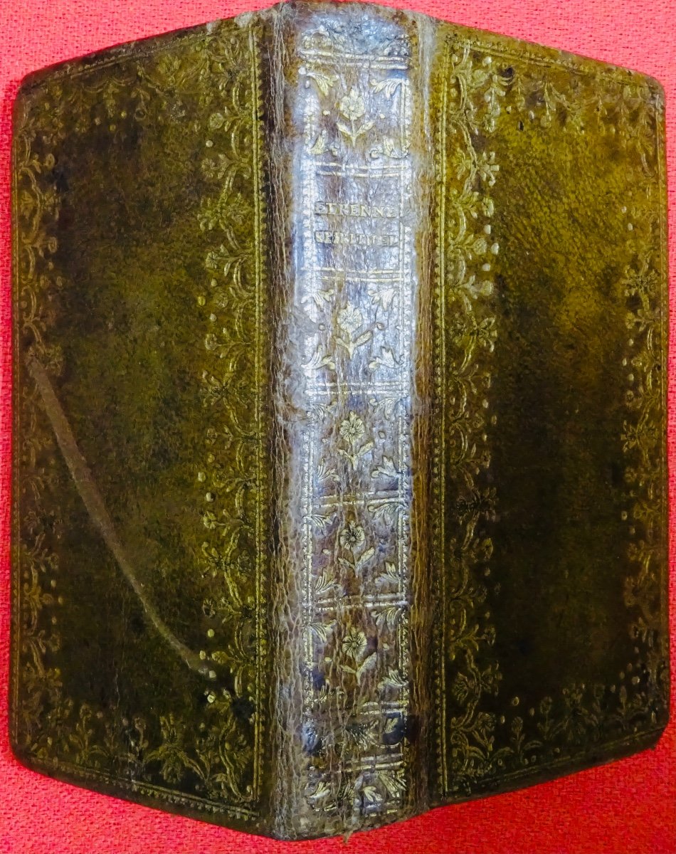 Spiritual Gifts, Dedicated To Princes, 1767, Period Full Olive Morocco Binding.-photo-2