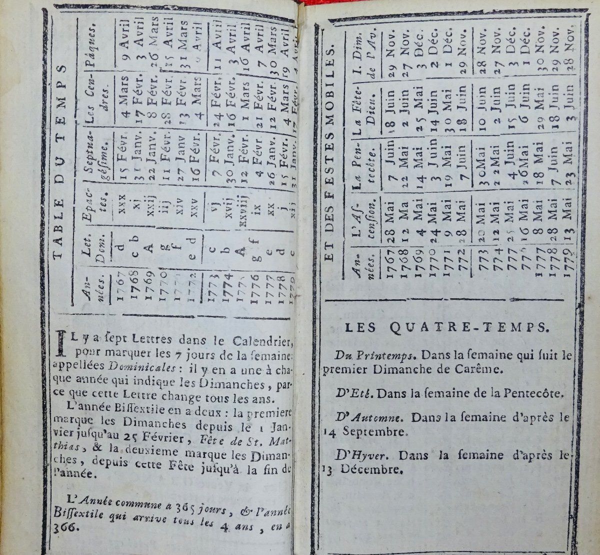 Étrennes Spirituelles, Dédiées Aux Princes, 1767, Reliure Plein Maroquin Olive d'époque.-photo-1