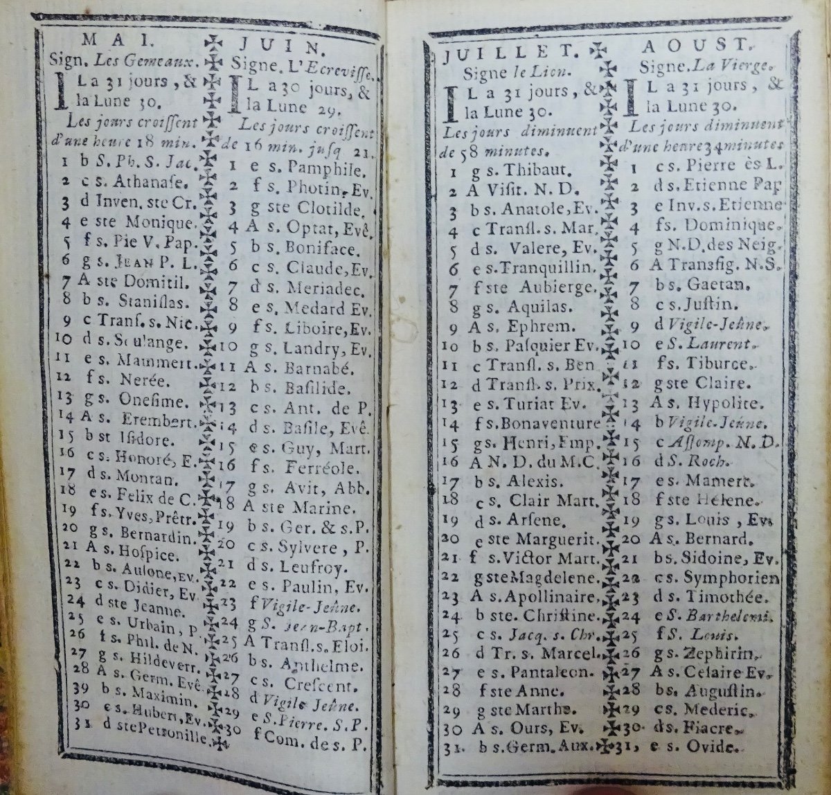 Étrennes Spirituelles, Dédiées Aux Princes, 1767, Reliure Plein Maroquin Olive d'époque.-photo-3