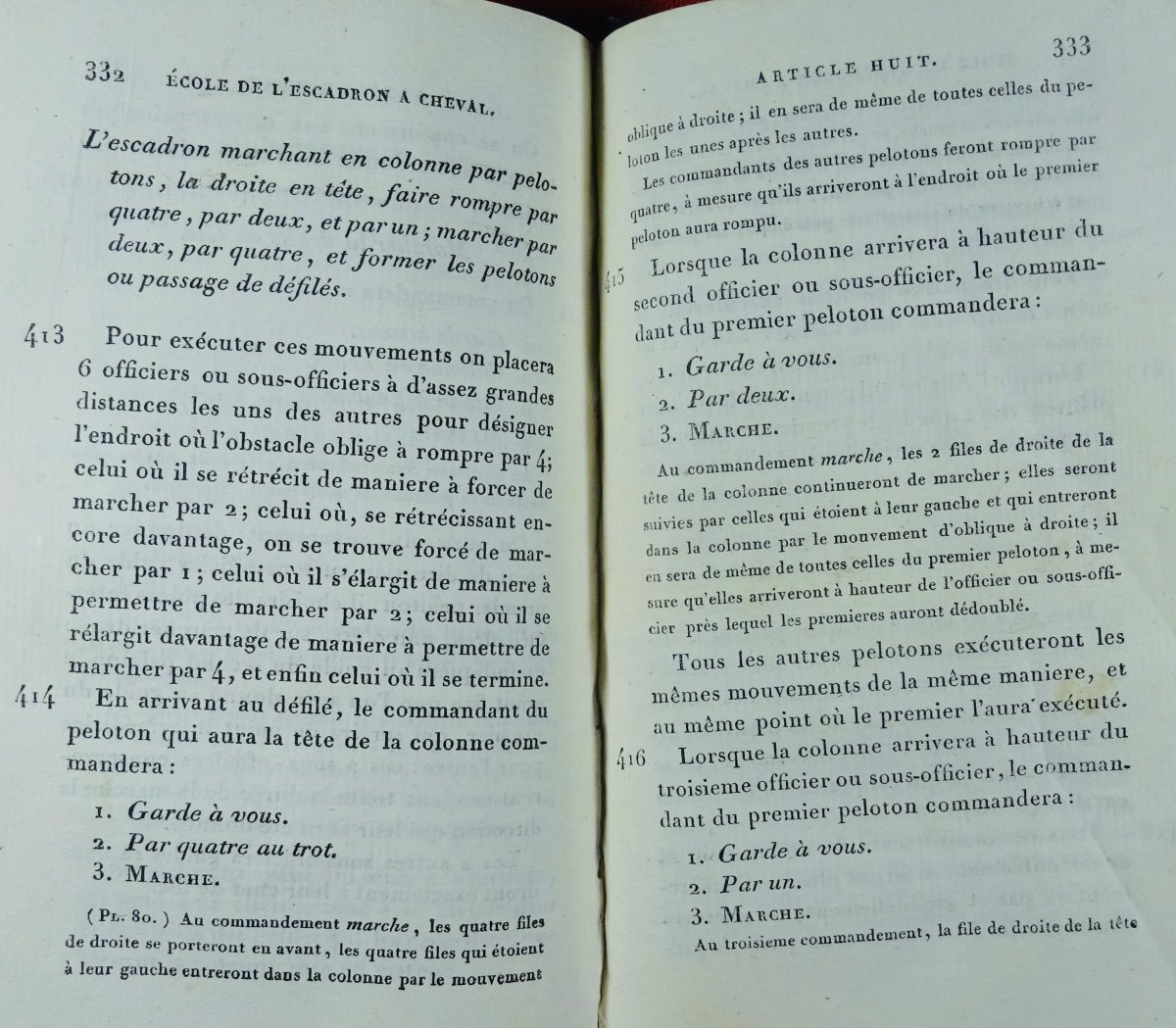 Ordonnance Provisoire Sur l'Exercice Et Les Manoeuvres De La Cavalerie, 1804.-photo-8