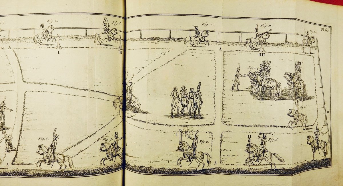 Ordonnance Provisoire Sur l'Exercice Et Les Manoeuvres De La Cavalerie, 1804, Atlas.-photo-6