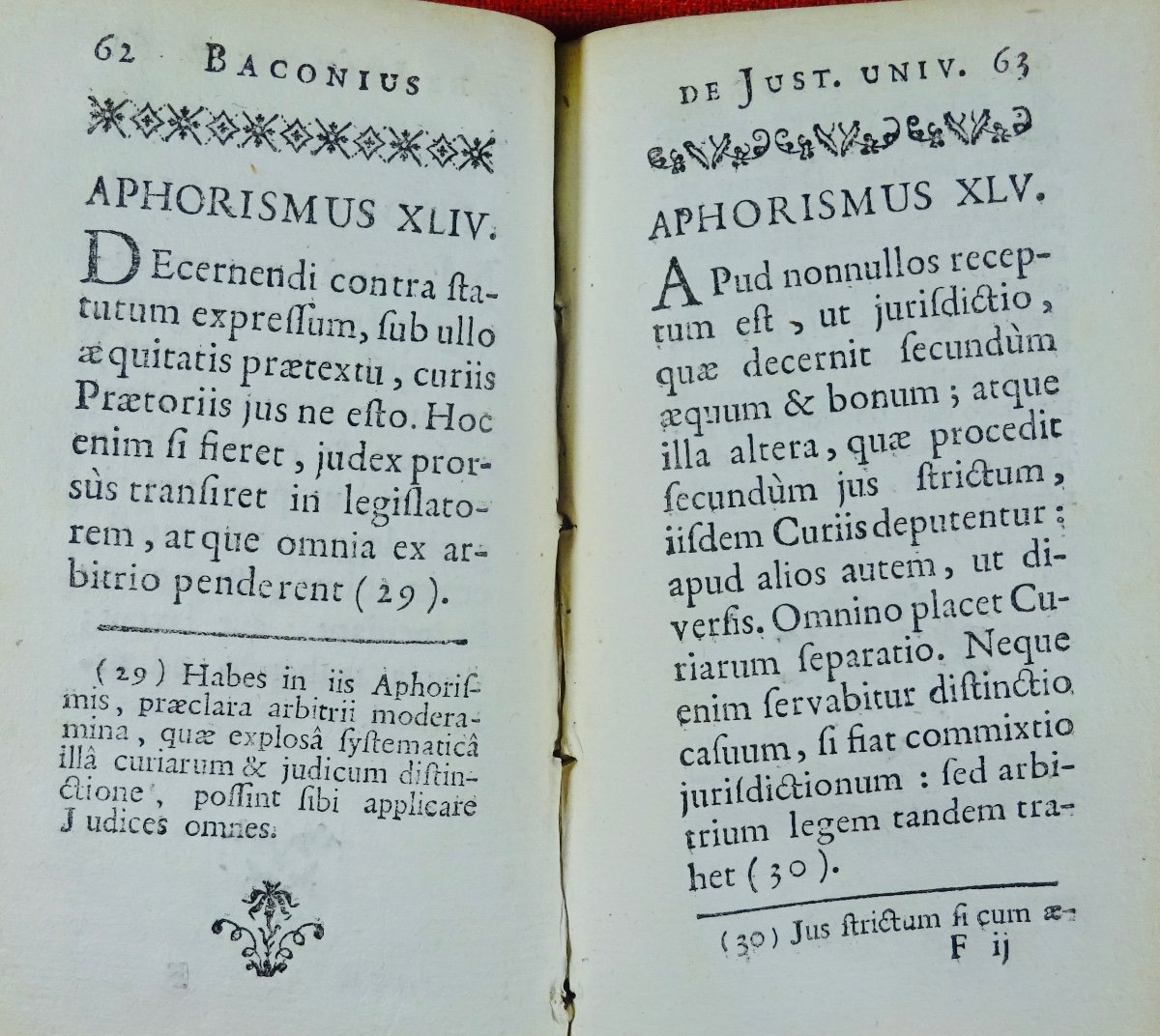 Baconii (francis) - Exemplum Tractatus De Justitia Universali. Suivi De De Fontibus Juris. 1752-photo-4