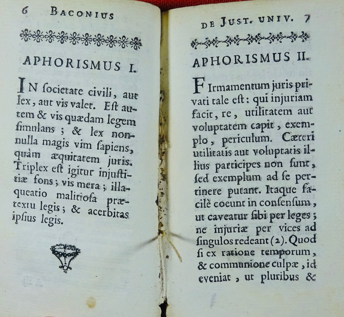 Baconii (francis) - Exemplum Tractatus De Justitia Universali. Suivi De De Fontibus Juris. 1752-photo-7