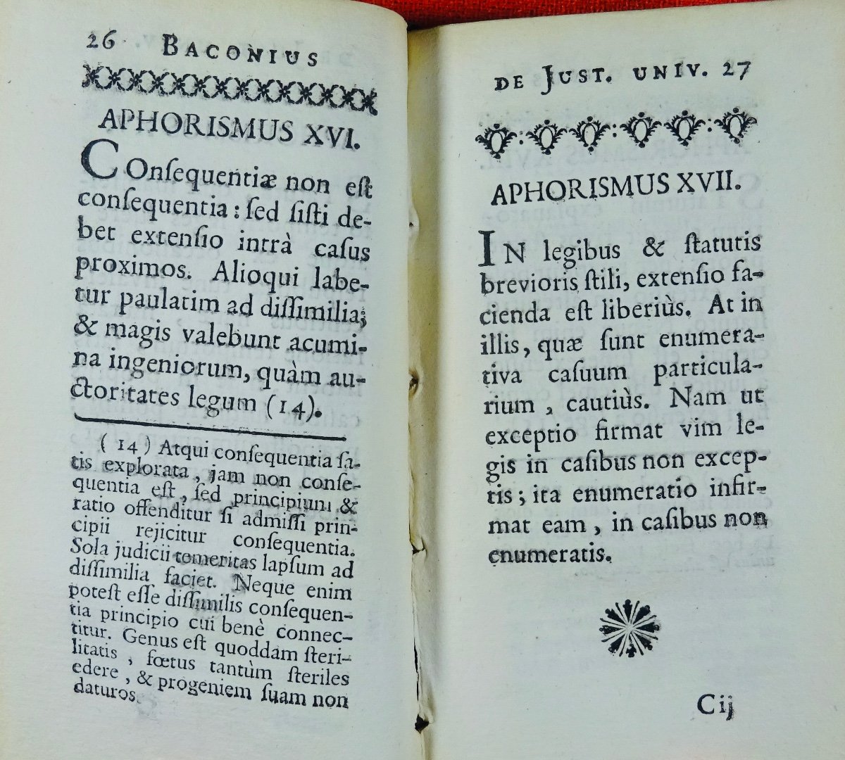 Baconii (francis) - Exemplum Tractatus De Justitia Universali. Suivi De De Fontibus Juris. 1752-photo-8