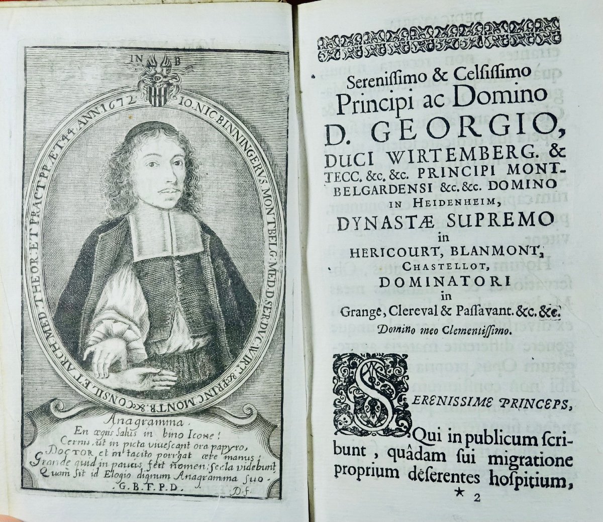 Binninger (jean-nicolas) - Observationum Et Curationum Medicinalium. 1673.-photo-2