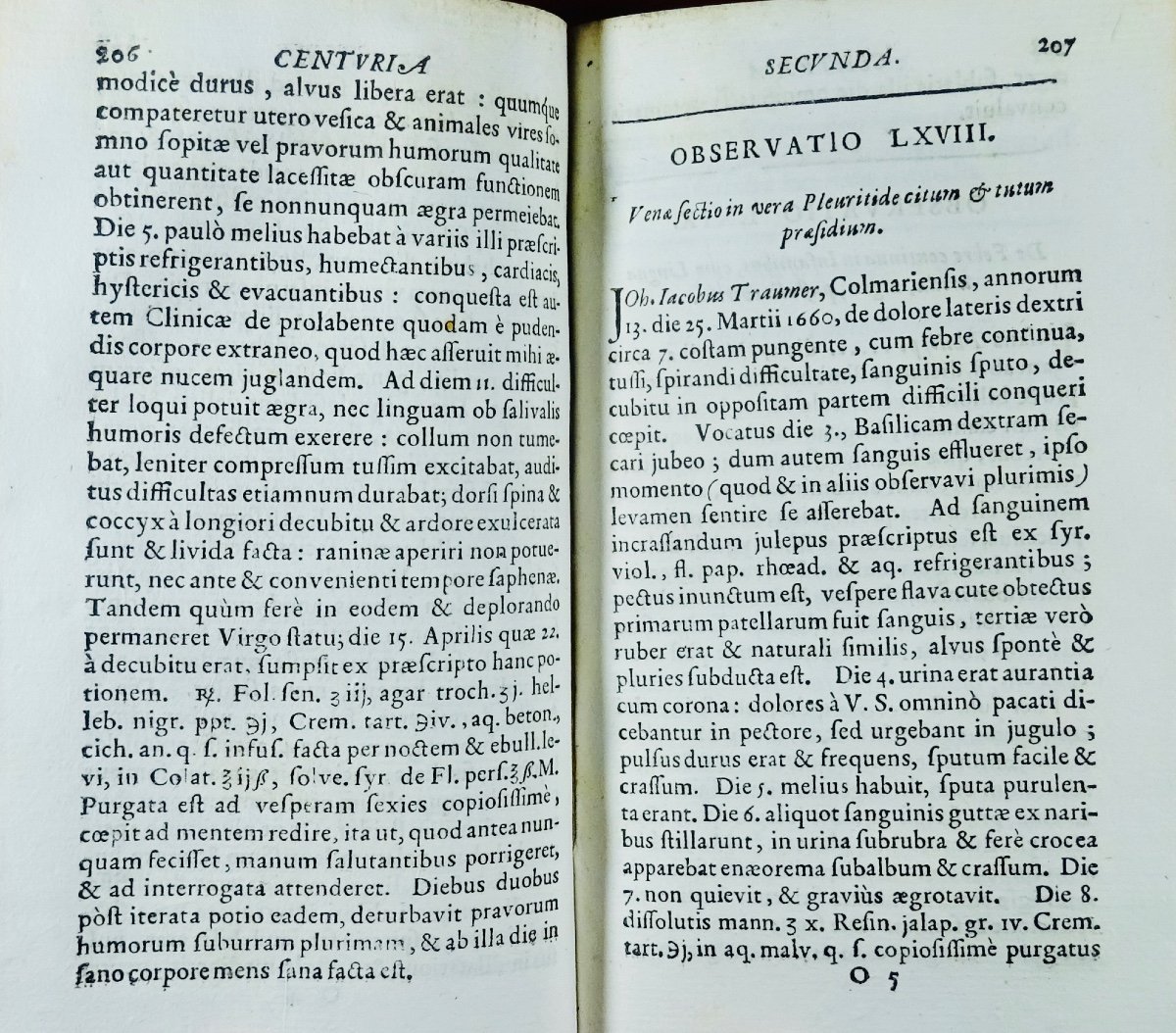 Binninger (jean-nicolas) - Observationum Et Curationum Medicinalium. 1673.-photo-3