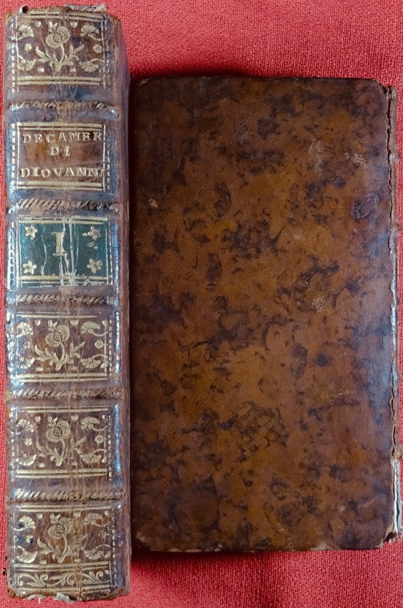 Boccace (jean) - Il Decamerone Di Giovani Boccaccio. London, Se, 1774. Contemporary Binding.