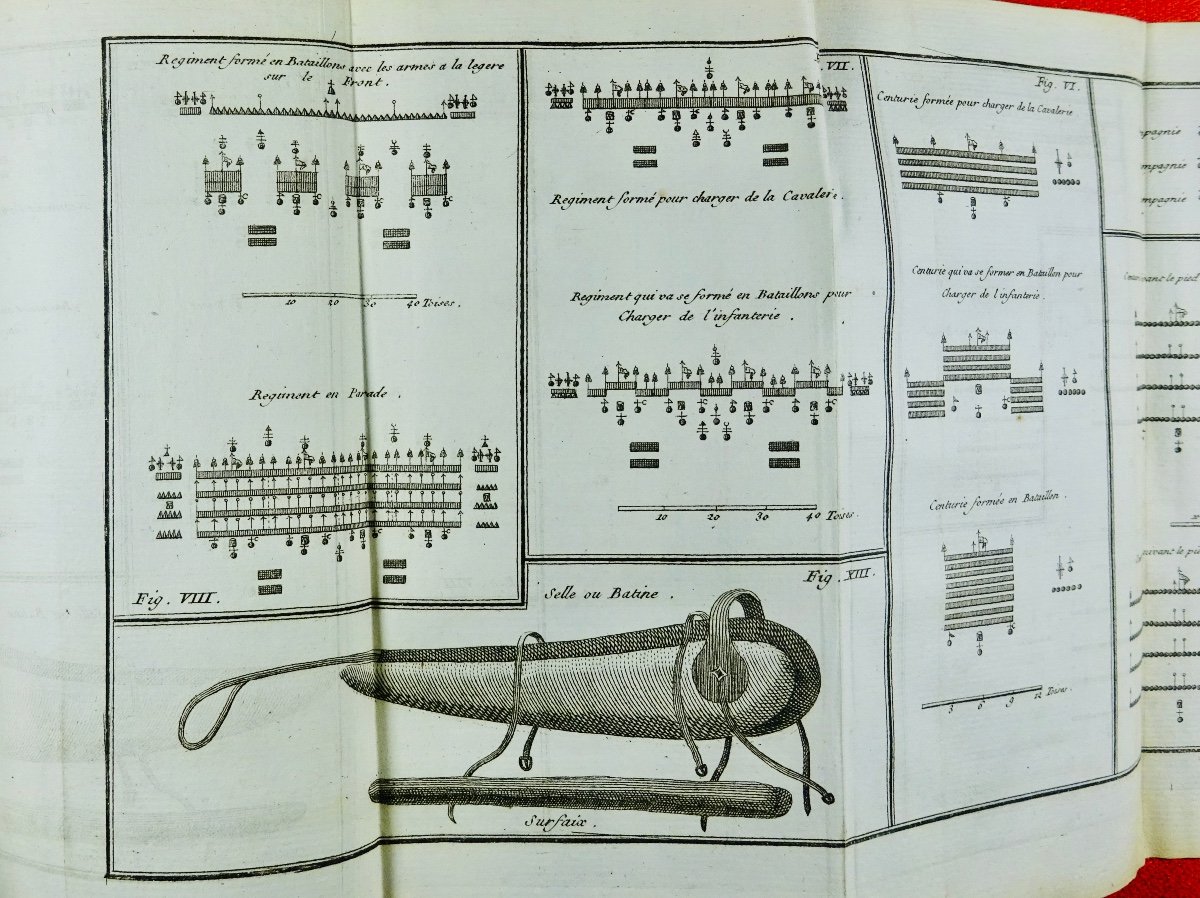 BONNEVILLE - Mémoires Sur l'Art De Guerre De Maurice Comte De Saxe. 1757.-photo-4