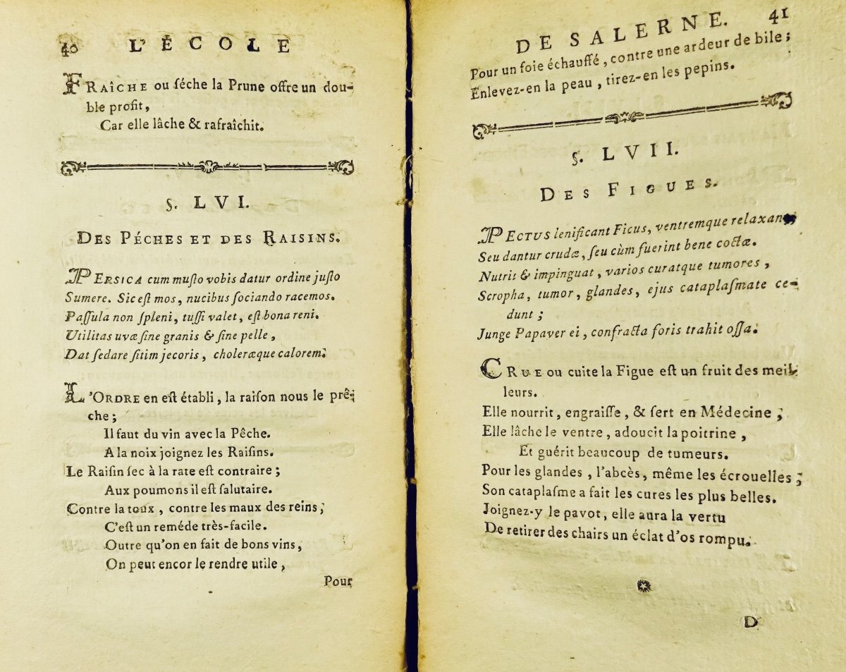 [BRUZEN DE LA MARTINIERE] - L'Art de conserver sa santé, composé par l'école de Salerne. 1777.-photo-8