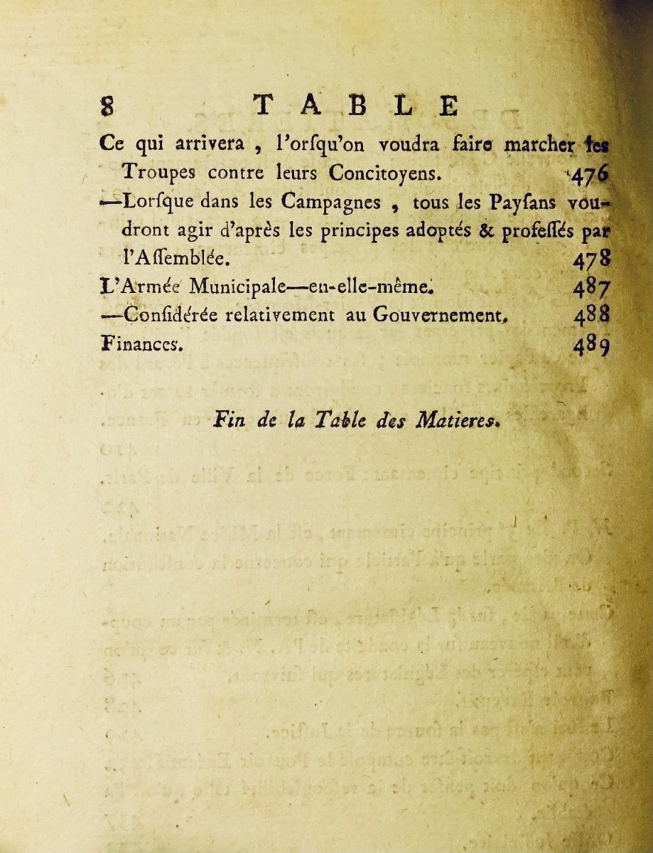 BURKE (Edmund) - Réflexions sur la révolution de France, 1790, reliure d'époque.-photo-5
