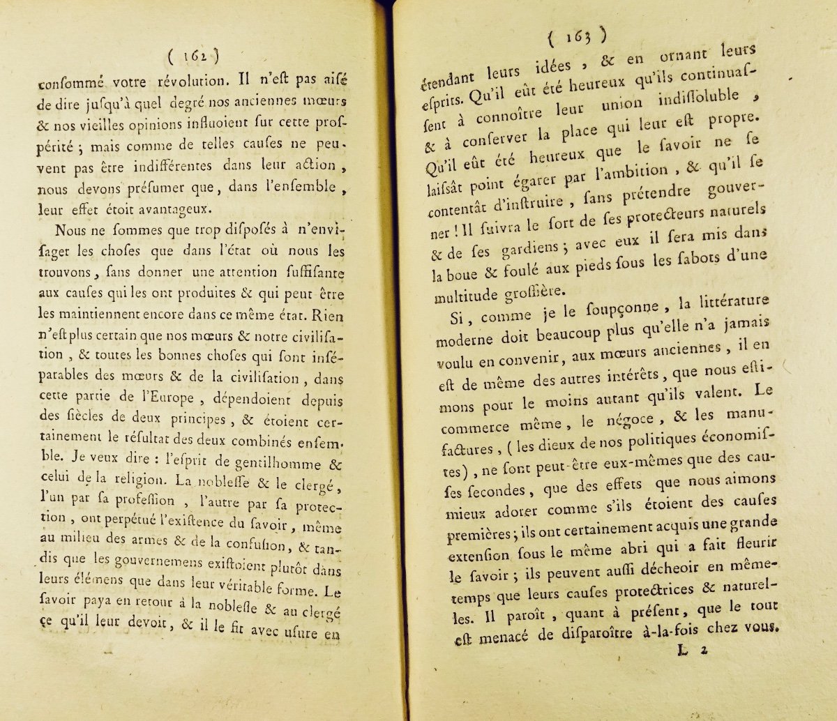 BURKE (Edmund) - Réflexions sur la révolution de France, 1790, reliure d'époque.-photo-7