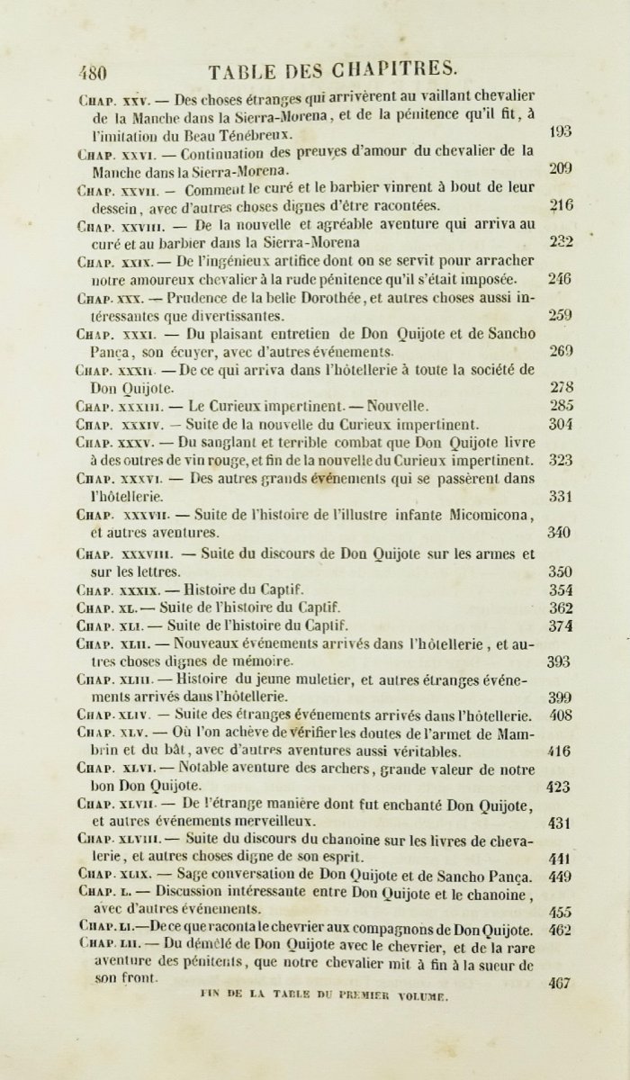 CERVANTÈS - Histoire de Don Quijote de la Manche. Lefèvre, 1837, en reliure d'époque.-photo-3