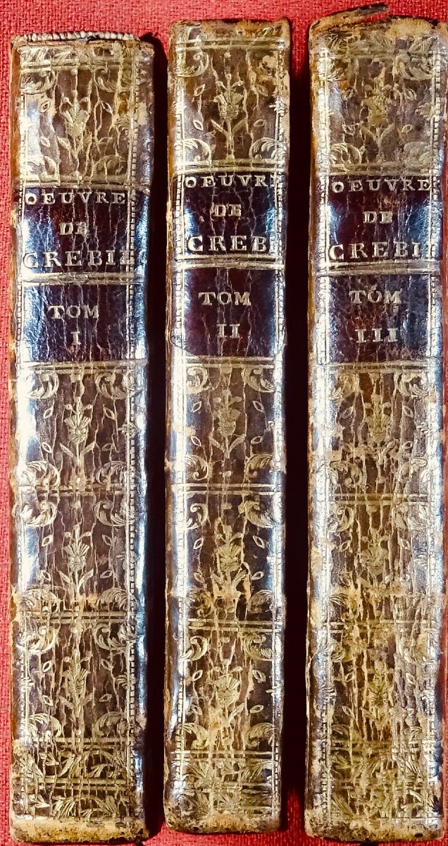 Crebillon - The Works Of Monsieur De Crébillon. Company Of Booksellers, 1749.