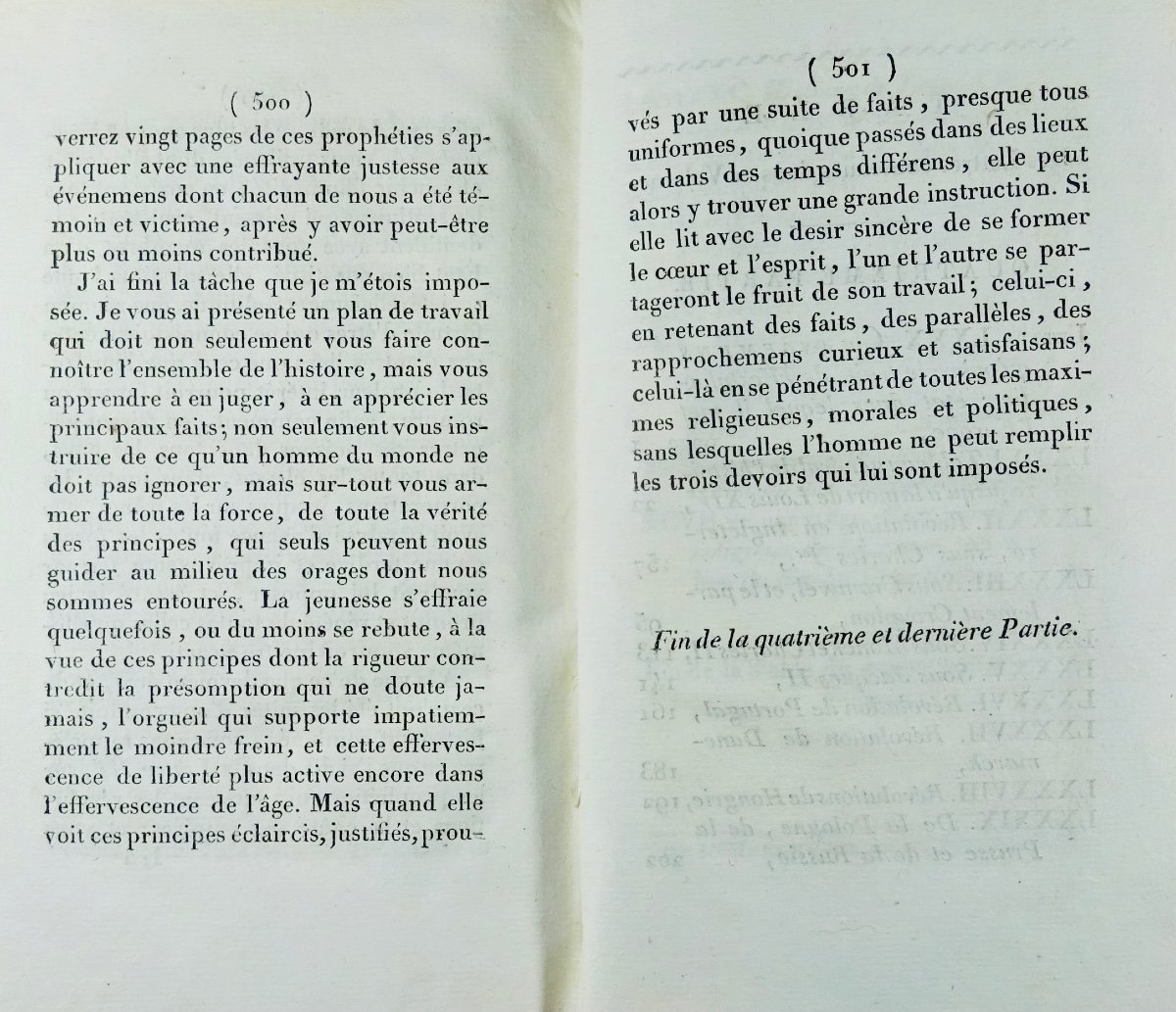 FERRAND - L'esprit de l'histoire, ou lettres politiques . Chez Nyon, 1805, reliure d'époque.-photo-8