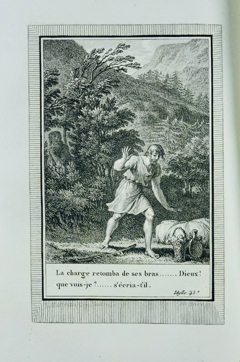 Gessner - Works Of Salomon Gessner. With Antoine-augustin Renouard, 1799.-photo-2