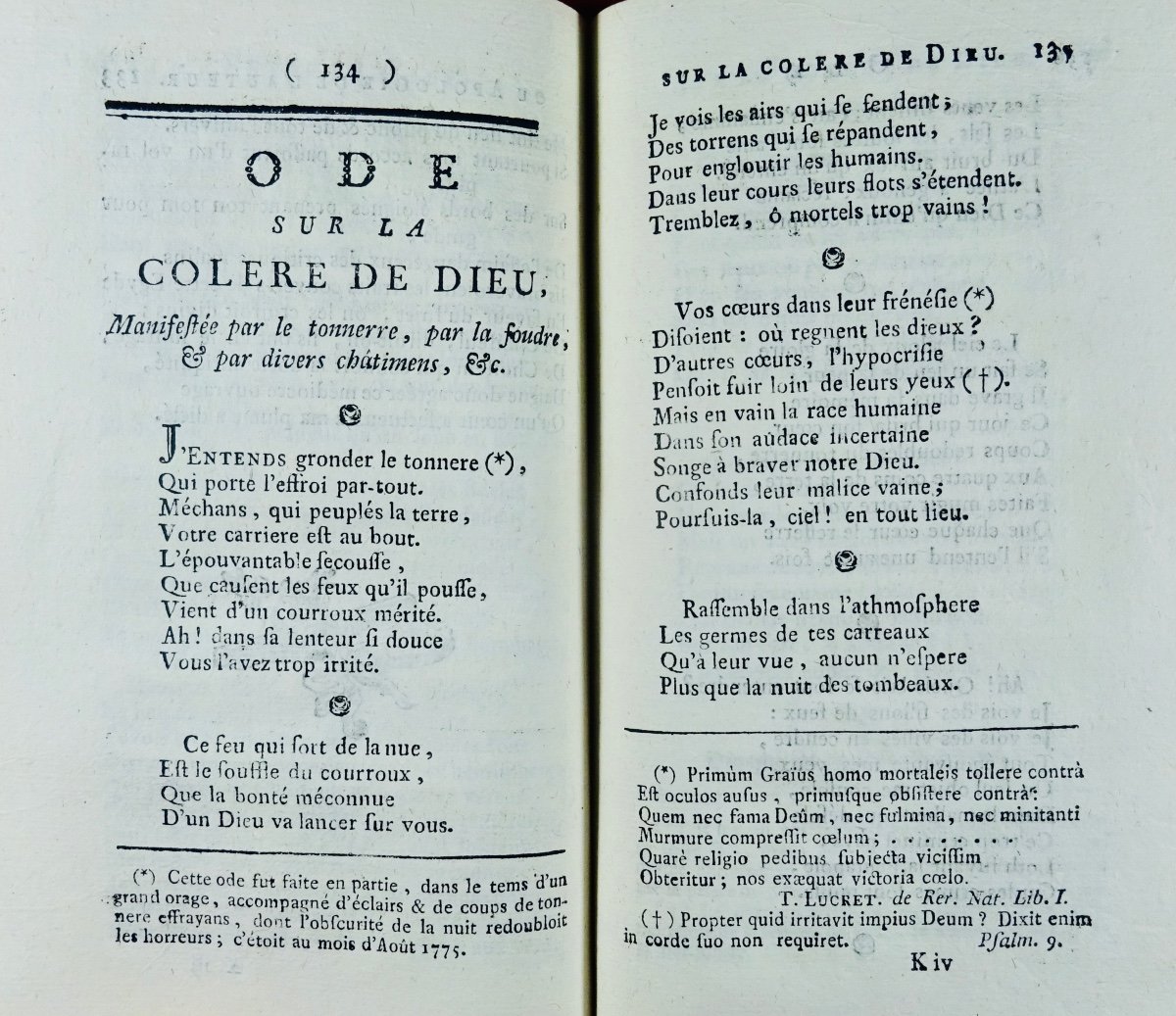 [GRANDJACQUET (L'abbé)] - La muse d'un théologien du Mont-Jura. 1776.-photo-6