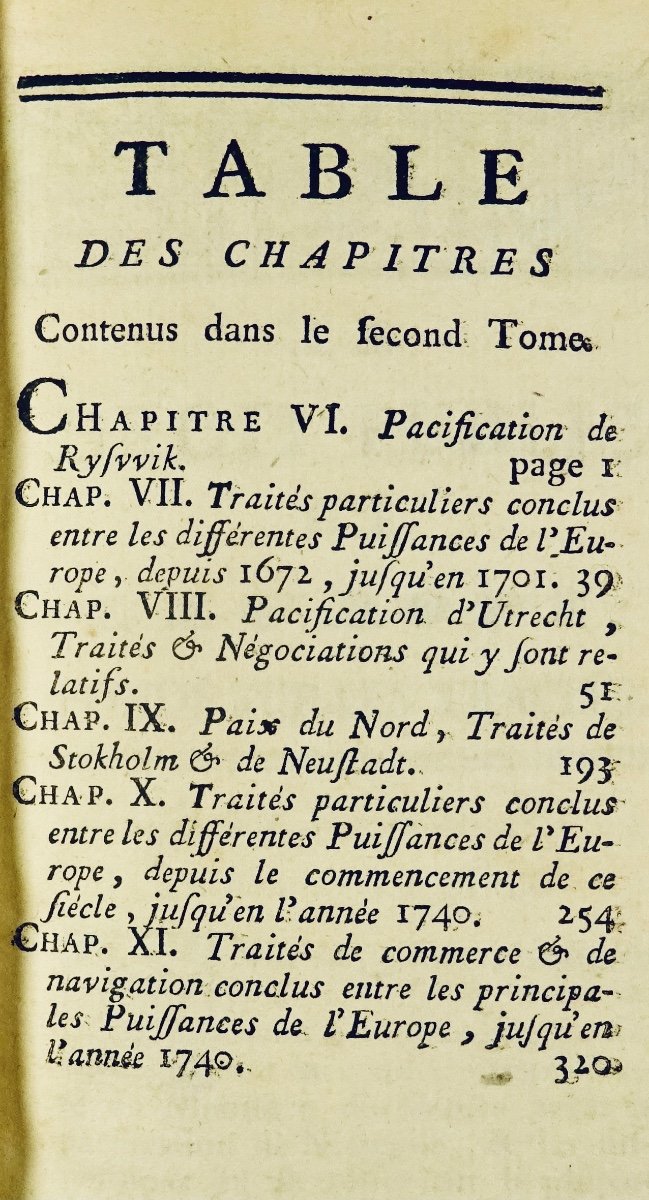 MABLY (M. l'abbé de) - Le droit public de l'Europe fondé sur les traités. 1768.-photo-2