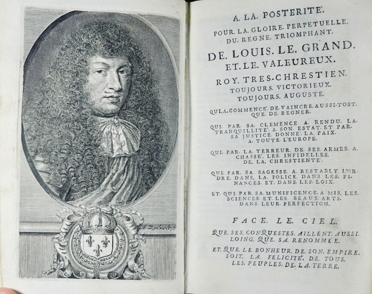 Mezeray (françois De) - Chronological Summary Or Extract From The History Of France. 1673.-photo-1