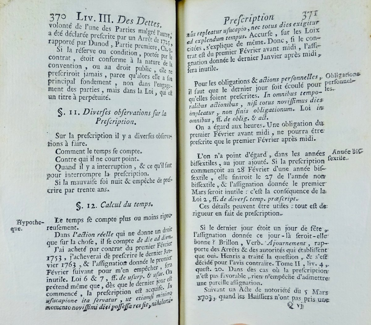 MONTLUEL (Jussieu de) - Instructions faciles sur les conventions. 1781, en reliure d'époque.-photo-6