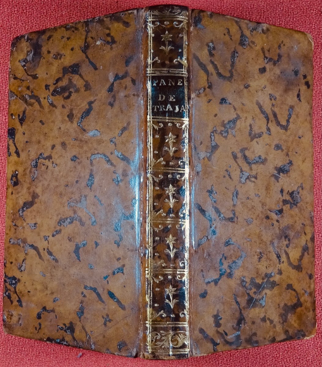 Pliny The Younger - Panegyric Of Trajan. Paris, Chez Brocas, 1772. Contemporary Binding.