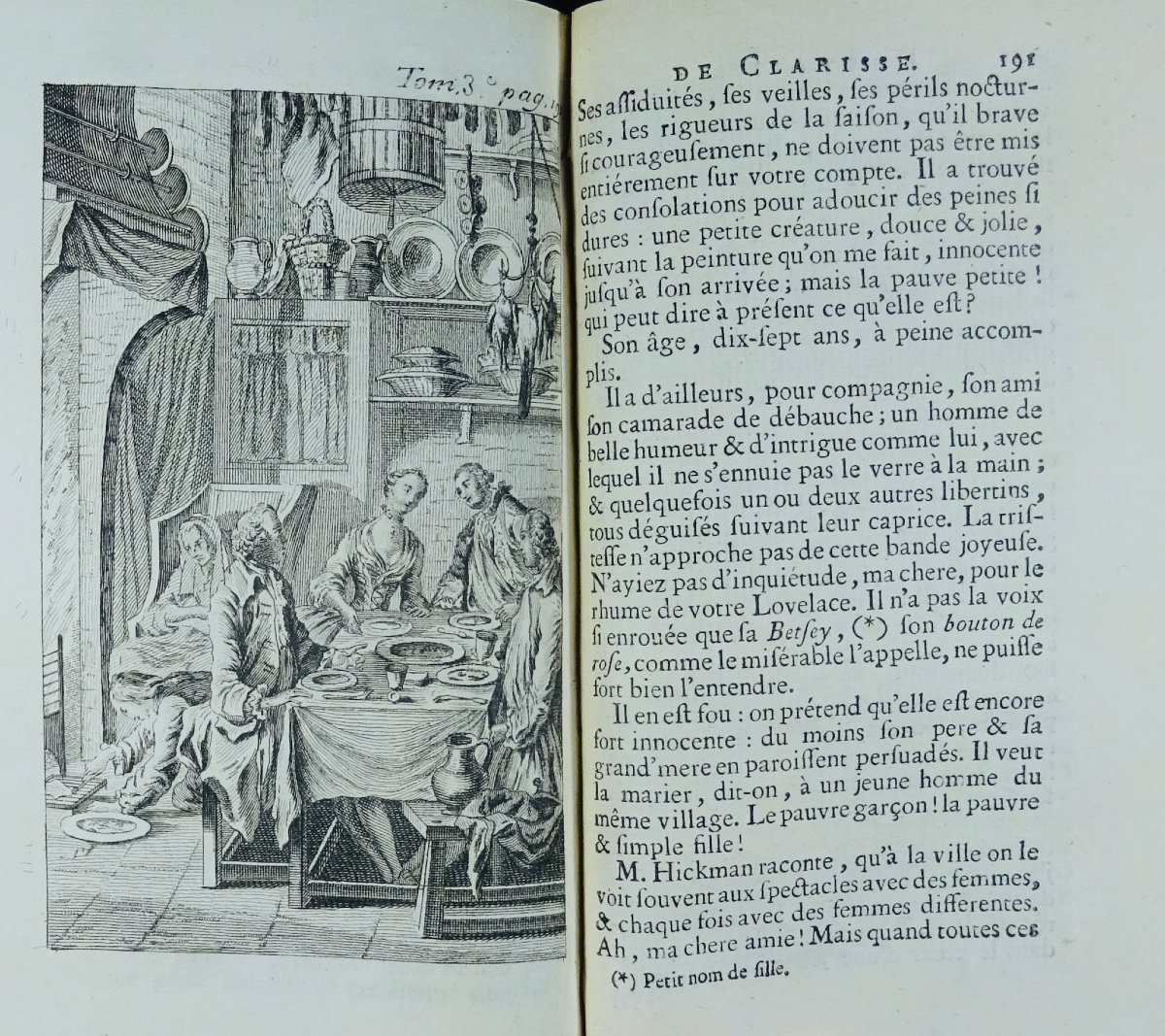 [richardson (samuel)] - English Letters, Or History Of Miss Clarisse Harlowe. 1766.-photo-2