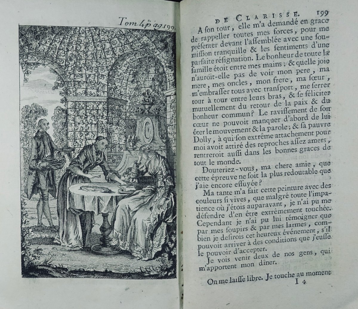 [richardson (samuel)] - English Letters, Or History Of Miss Clarisse Harlowe. 1766.-photo-5