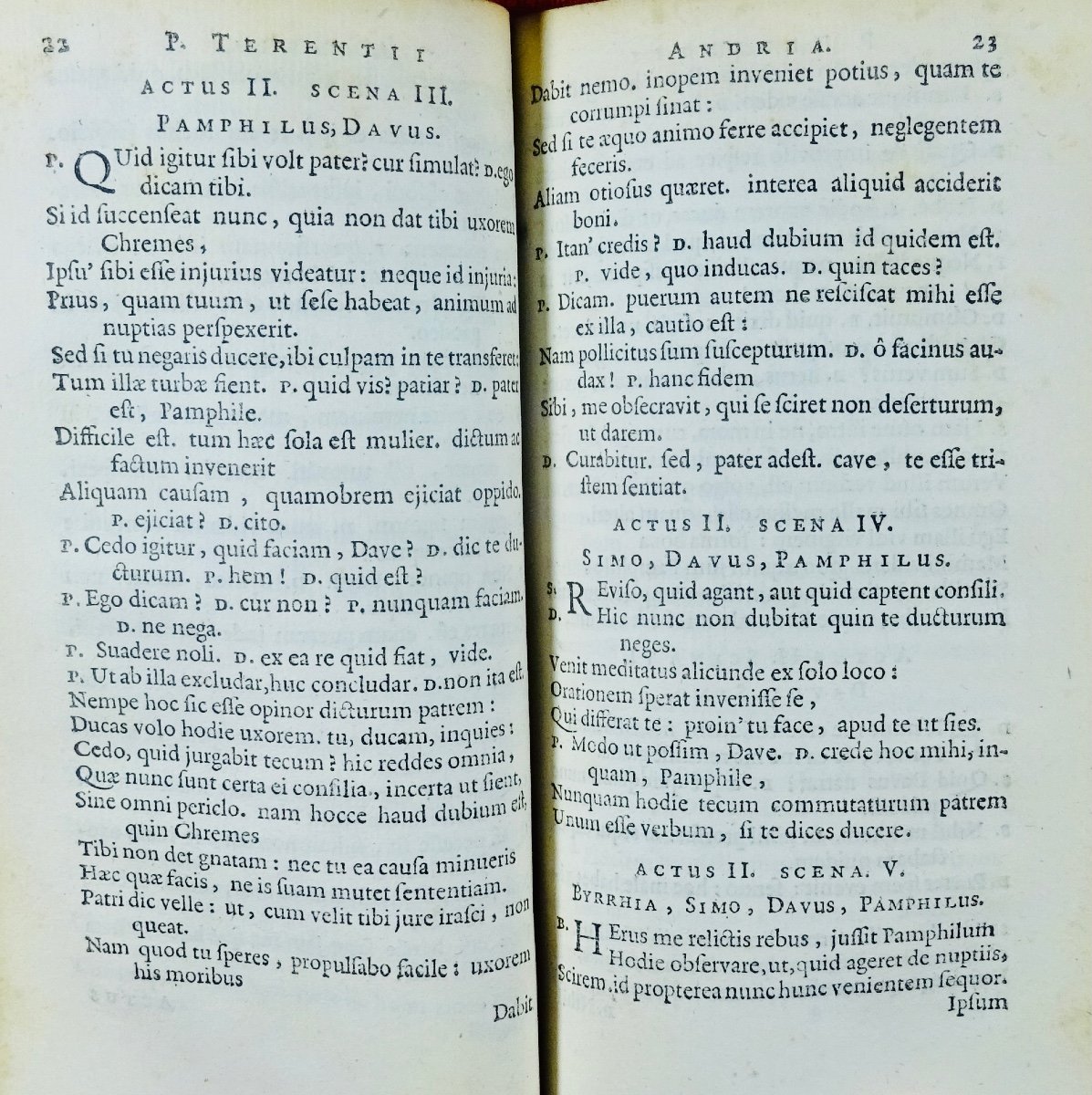 Terentii (publius) - Comoediae Sex, Ex. Recensione Heinsiana. Elzeviriana, 1663.-photo-3