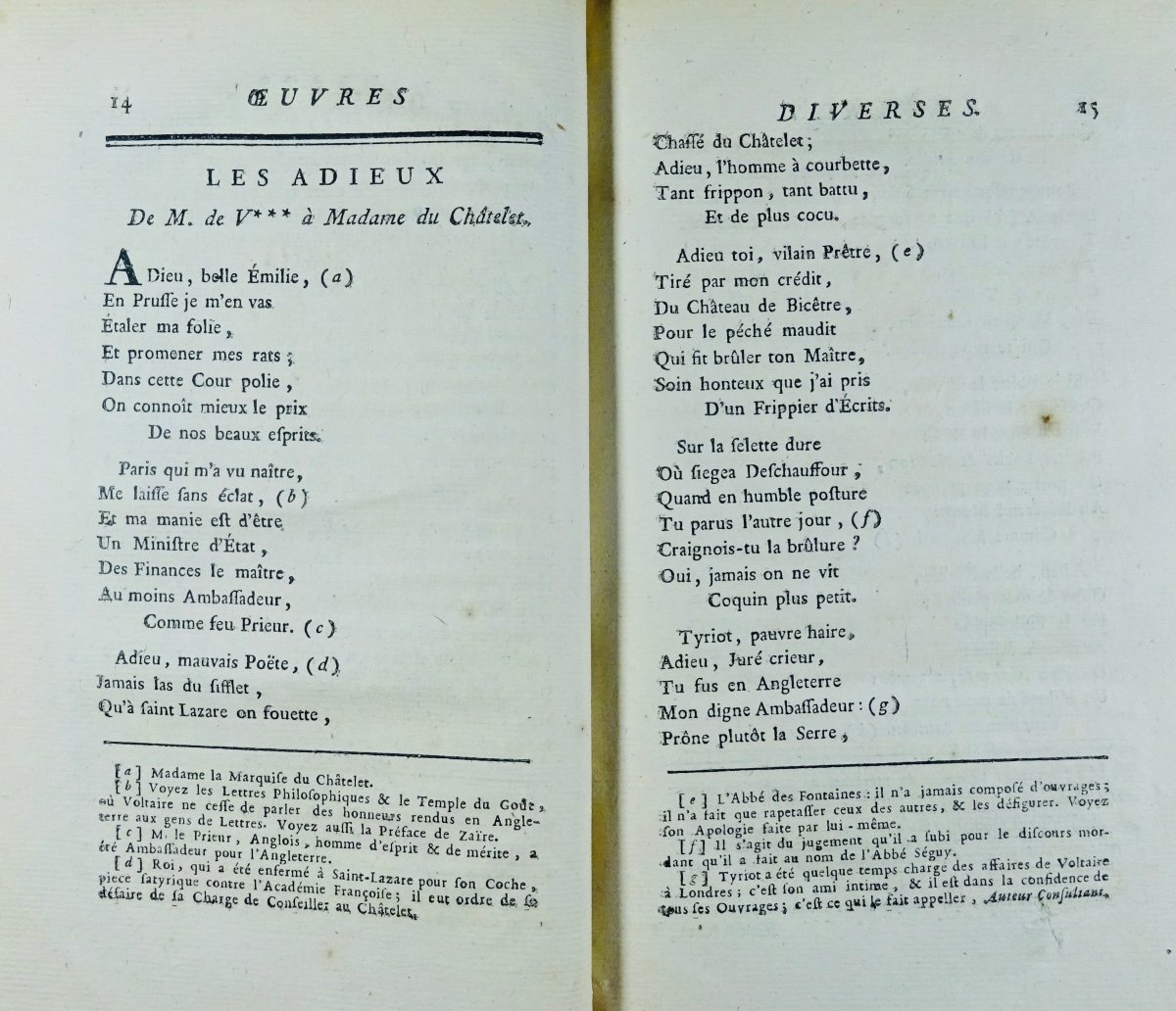Voltaire - Philosophical Letter. Berlin, At The Expense Of The Company, 1774, In Contemporary Binding.-photo-8