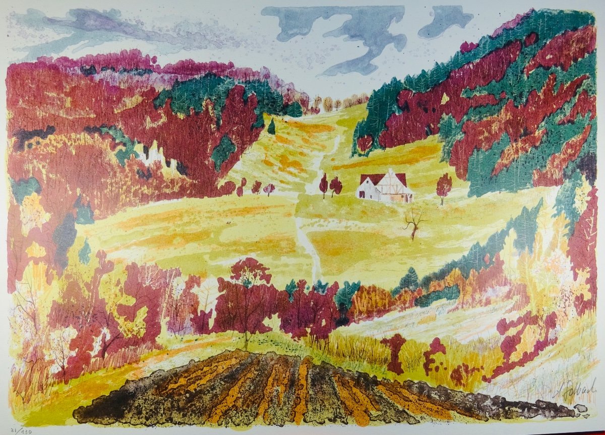 [alsace] - Katz - Sundgäu. Plaisir Du Livre, 1975, Illustrated With Lithographs By Solbach.-photo-3