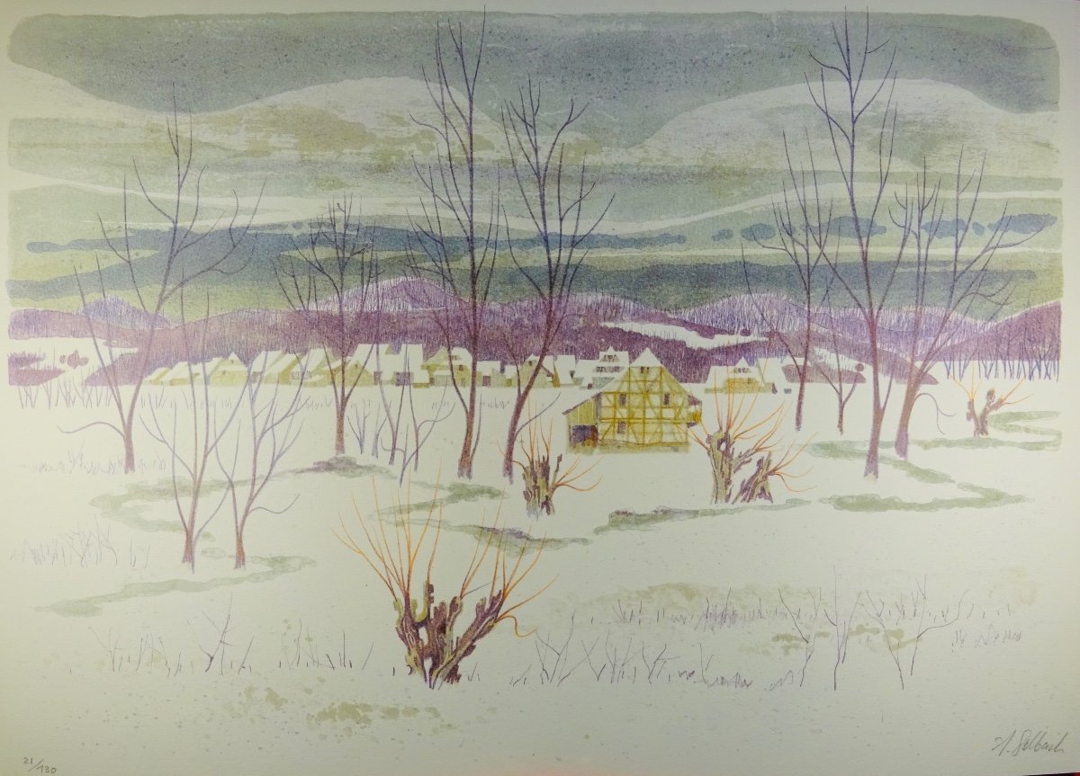 [alsace] - Katz - Sundgäu. Plaisir Du Livre, 1975, Illustrated With Lithographs By Solbach.-photo-1