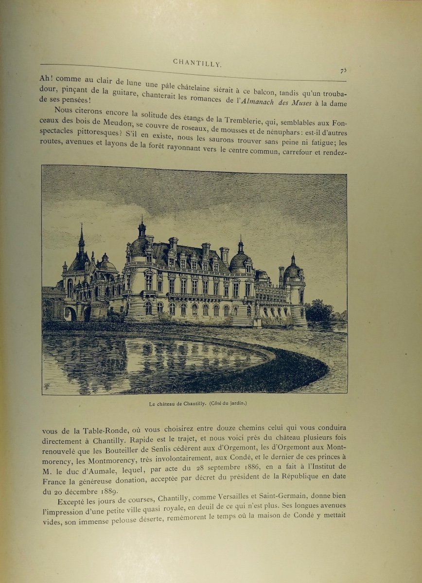 BARRON (Louis) - Autour de Paris. Ancienne Maison Quantin, 1891, cartonnage imprimé d'éditeur.-photo-8