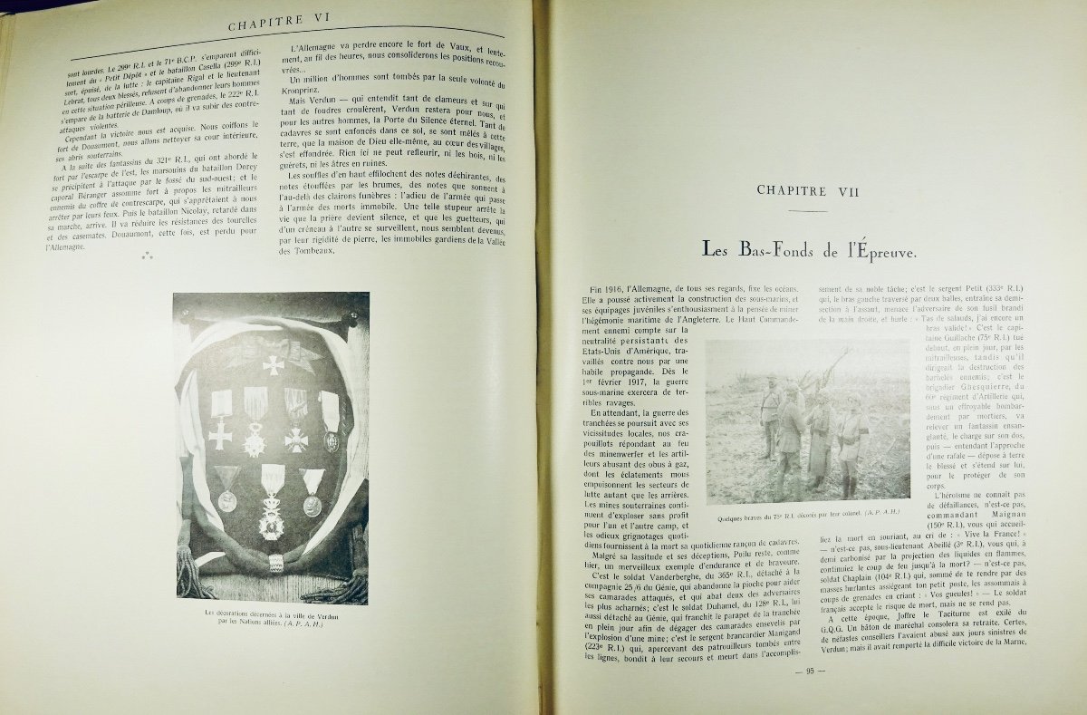 CHRISTIAN-FROGÉ - Les croix de guerre. Librairie de France, 1936 et en cartonnage d'époque.-photo-3