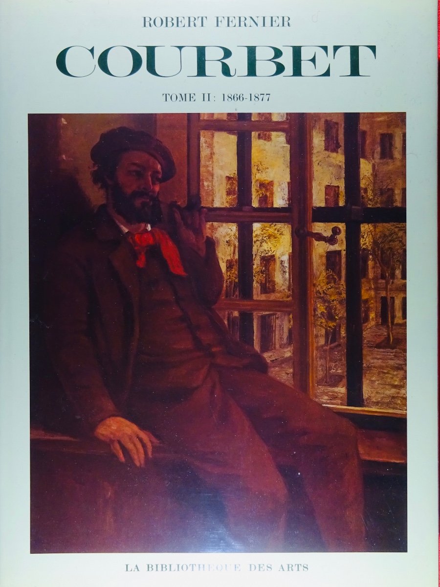 FERNIER (Robert) - La vie et l'oeuvre de Gustave Courbet. Catalogue raisonné 1819-1877. 1977.-photo-2